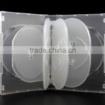 33MM DVD case for 9 disc with insert(transparent)