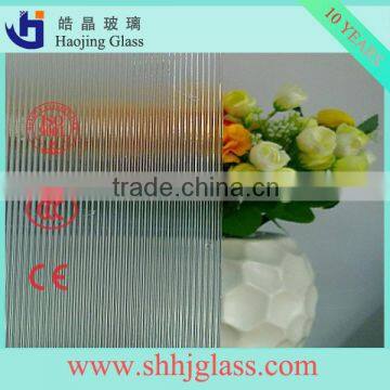 Haojing 3mm,4mm,5mm,6mm Flora Figured Glass / Clear Patterned Glass