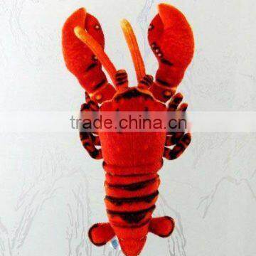 High quality lovely stuffed red lobster toy soft stuffed toy for children