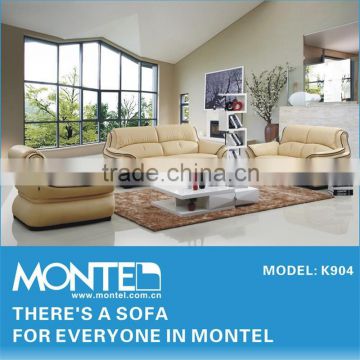 Modern leather sectional sofa