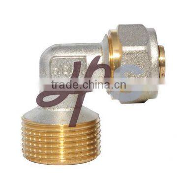 Brass Compression 90 Elbow for Pex Pipe photo-2