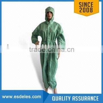 Anti-static coverall with hood, w/wo soft shoe, polyester type