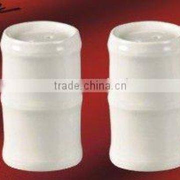 White porcelain salt and pepper shaker JX-80A