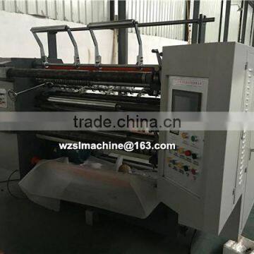 LFQ Series PLC Control Hi-speed PE Plastic Slitting Rewinder Machine