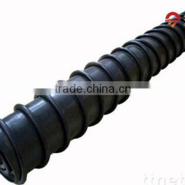 Cement carrier combs cleaning conveyor rollers material handing