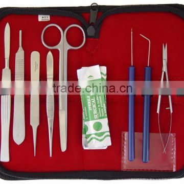 11pcs Surgical Instruments Veterinary Dissecting Kits Instruments