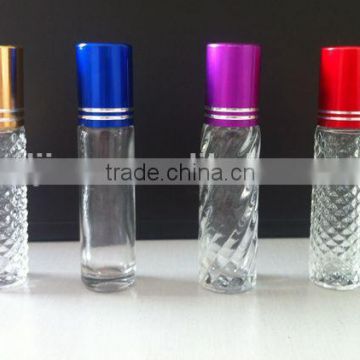 5ML roll on glass bottle, empty round glass bottle, perfume bottle made in china