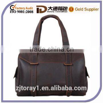 Leather Travel Bag Leather Duffle Bag Leather Overnight Bag