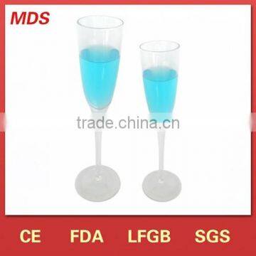 Crystal glass manufacturers wedding champagne glasses