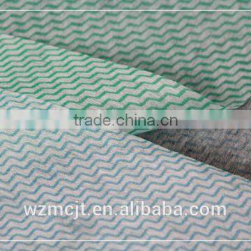 Wave Pattern Non-woven Disposable Cleaning Wet Wipes for Washing photo-2