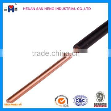 600 V American standard AWG 8, THW cable : Copper Conductor PVC insulated Electric awg wire / awg cable