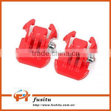 2PCS Helmet Mount Base Quick-Release Adapter Buckle for GoPro Hero 4/3+/3 photo-3