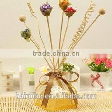 colourful glass reed diffuser amber bottle wholesale