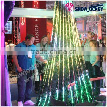 2015 hot sale new fashion giant light up christmas tree pvc led christmas tree for sale