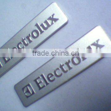 Metal Anodizing Logo Nameplate