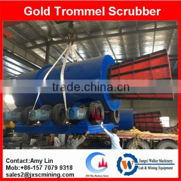 gold mining machine scrubber trommel gold washing machine