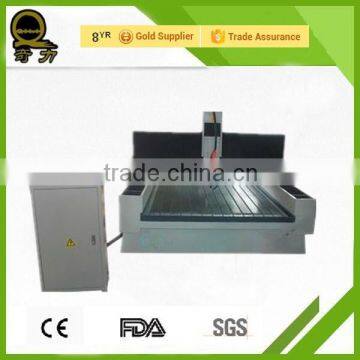 CE QL-1325 jinan aluminum table 5.5 kw water cooling spindle stone engraving 3d cnc router/gem cutting and polishing machine