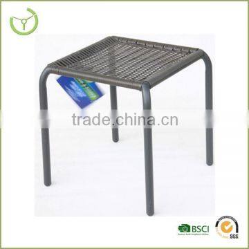 2016 modern Square steel tube tea table/outdoor tables