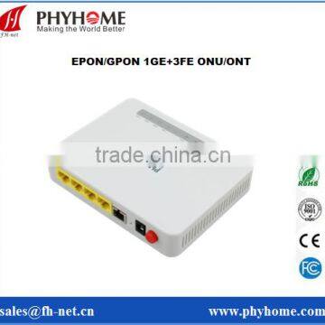 GPON 4 Lan Ports ONU compativity to Huawei HG813