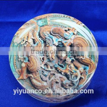 China supplier custom crystal acrylic resin paperweight, acrylic paperweight, acrylic block-1038