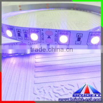 ultraviolet UV LED Strip 5050 smd Purple 300 led tape Light DC12/24V waterproof IP65/IP20