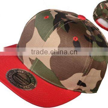 Camo Snapback,Cotton Snapback Hats,Custom Made Snapback Hats