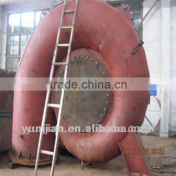 cross flow type turbine generator