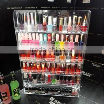 Manufacturer supplier acrylic nail polish bottle holder / acrylic nail polish display racks