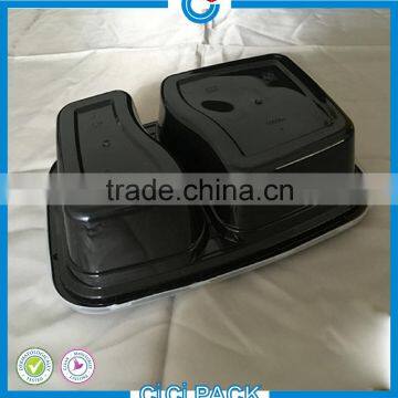 Plastic kitchen food container Food containers with 1 / 2 / 3 / 4 compartment
