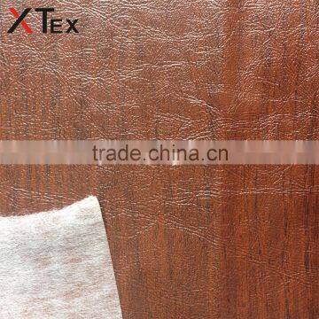 0.4 mm Thickness Printed Embossed Synthetic Leather Fabric Used in Table, Chair, Furniture Wholesale Products From China photo-4
