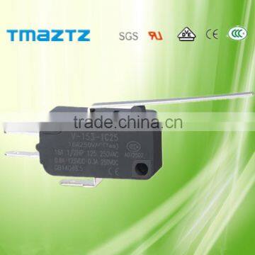 V series long lever type micro switch V-163-1C25 /micro switch t125 5e4