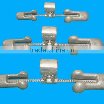 Helical Generator Vibration Damper for Adss And Opgw Cable Fitting made in China