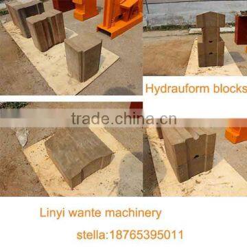 WT1-20 Mobile Diesel Engine Block Making Machine Manual Interlocking Brick Machine Price photo-4