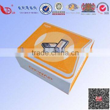 Paper material box for mobile phone with good printing