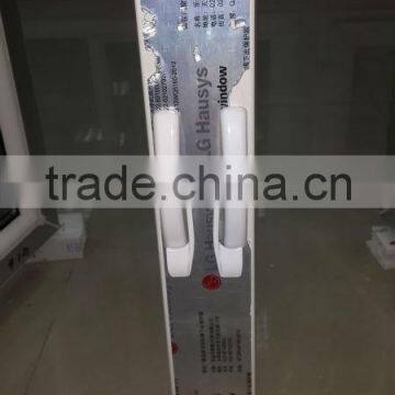 Elegant Design White PVC Hand Crank Window,Vinyl Plastic Crank Open Window photo-4