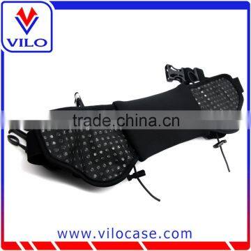 Factory Wholesales Running Belt Fitness Cell Case Workout Belt Riding Elastic Waist Sports Bag With Water Bottle Holders photo-6