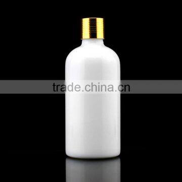 100ml Square Glass Bottle Essential Oil White Porcelain Glass Bottle photo-3