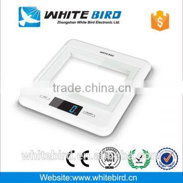 5kg/1g optional digits colour tempered glass digital Scales