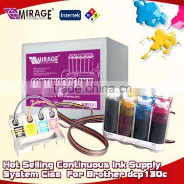Hot Selling Continuous Ink Supply System Ciss For Brother dcp130c