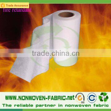 100% polypropylene printed non-woven raw materials spunbond flame retardant nonwoven fabric