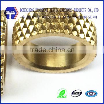 screw Brass Bushing Automotive Program knurling Brass nut