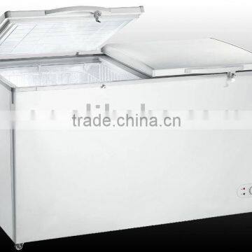 chest freezer with a step