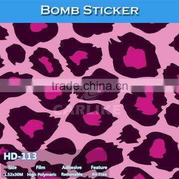 HD-113 CARLIKE Salable Car Graffiti Sticker Bomb Vinyl Wrap