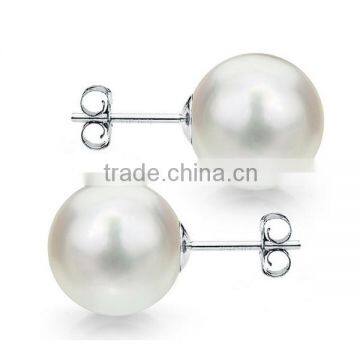 925 Silver Cultured Pearl Earrings Stud