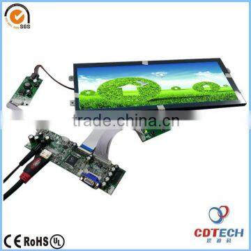 High Quality 9.1inch Sunlight readable TFT LCD display with the matching HDMI controller board