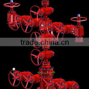 API 6A Wellhead & X-mas Tree for Oil and Gas well/Wellhead production tree/Oil Christmas tree