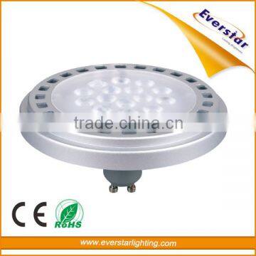 Factory price 230V 15W 1200LM ra80 aluminium 220v GU10 AR111 Light