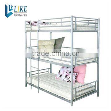 Home Furniture General Use 3 tier metal bunk bed