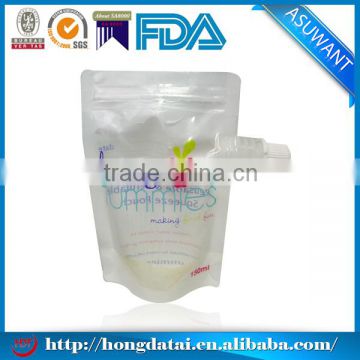 Top quality plastic spout pouch bag for liquid