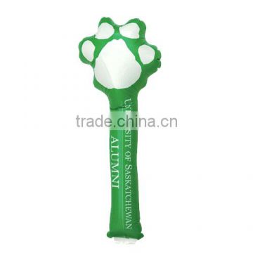 Inflatable Cheering Paw Stick, Promotional Noisemaker, Thunder Stick